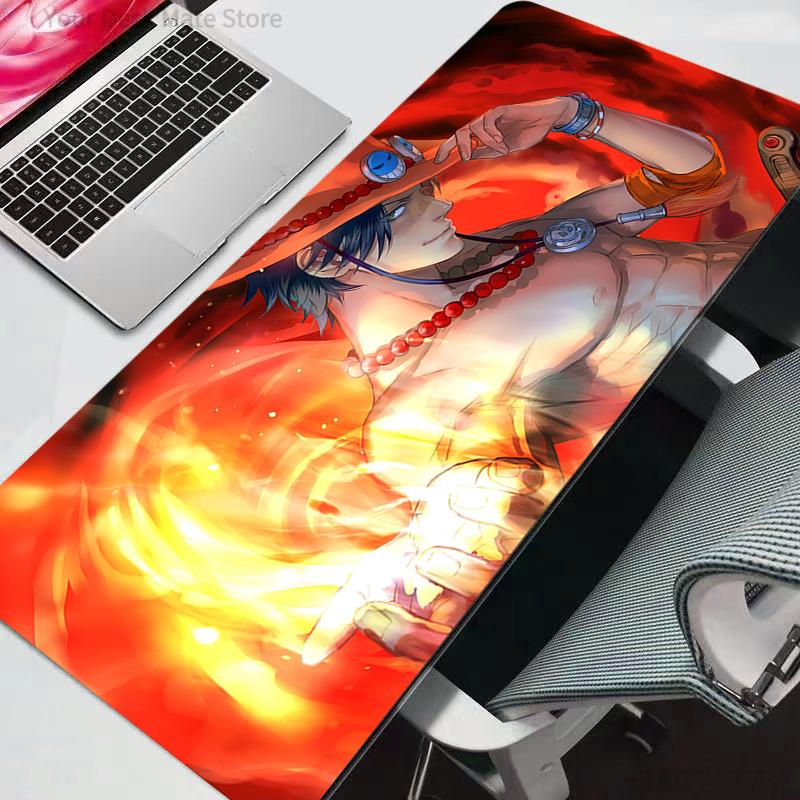 Коврик для мыши One Piece Геймеры Большой Компьютерный Расширенный Игровой Коврик для Мыши Настольный Коврик Клавиатура Резиновый Прочный Ковер Прочный