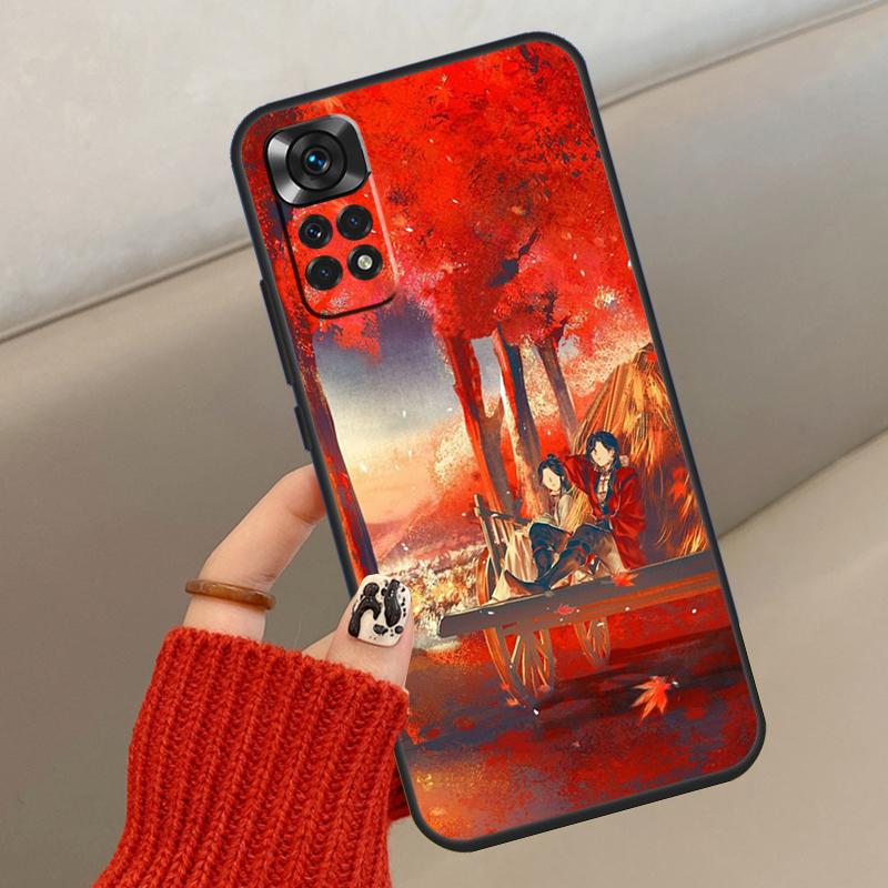 Heaven Official’s Blessing Case For Xiaomi Redmi Note 12 11 10 8 9 Pro 11S 10S 9S 8T Cover For Redmi 10 10C 9A 9C 9T