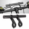 20CM Bike Handlebar Extender Multifunctional Aluminum Alloy Extension Bracket Bike Stopwatch