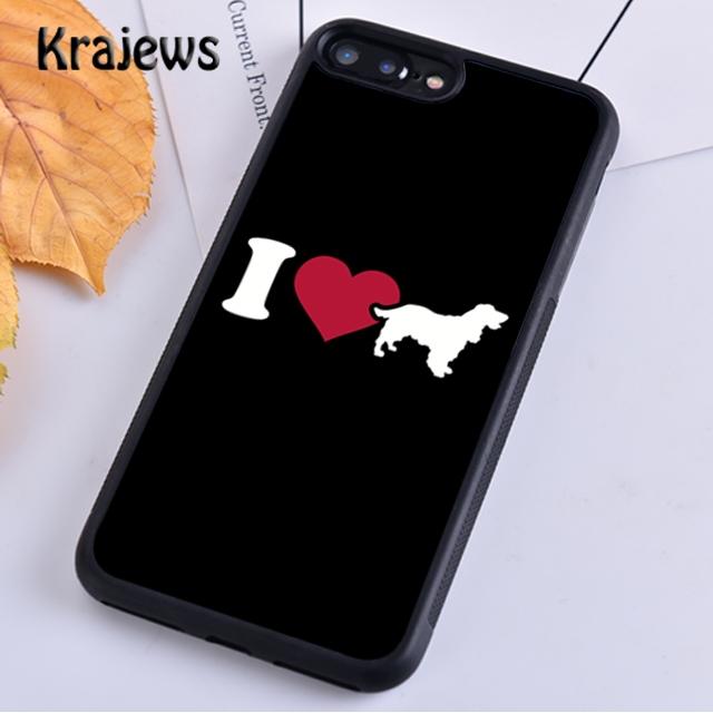 Cartoon Cocker Spaniel Phone Case Cover For iPhone 17 Air 16 15 14 plus 12 13 pro max coque Shell Fundas