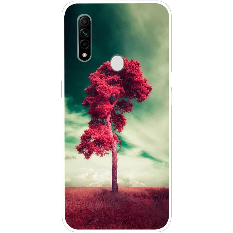 Для OPPO A31 OPPOA31 чехол Мягкая силиконовая задняя крышка чехол для телефона с рисунком Звездное небо