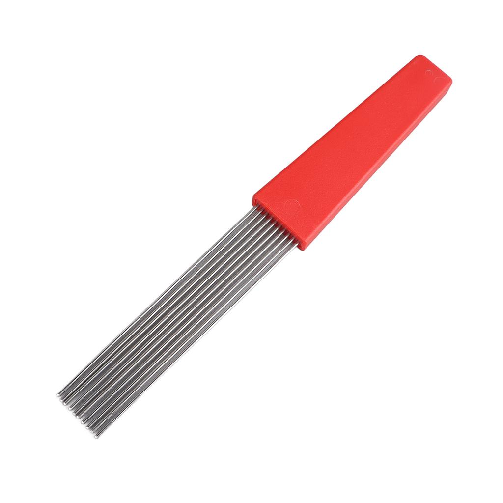 Гуиро Скребок из нержавеющей стали Многоцелевой ручной перкуссионный инструмент Скребок для вечеринки