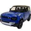 Масштаб Land Rover Defender 90 Синий KINSMART Литая машина 1/36 Инерционная