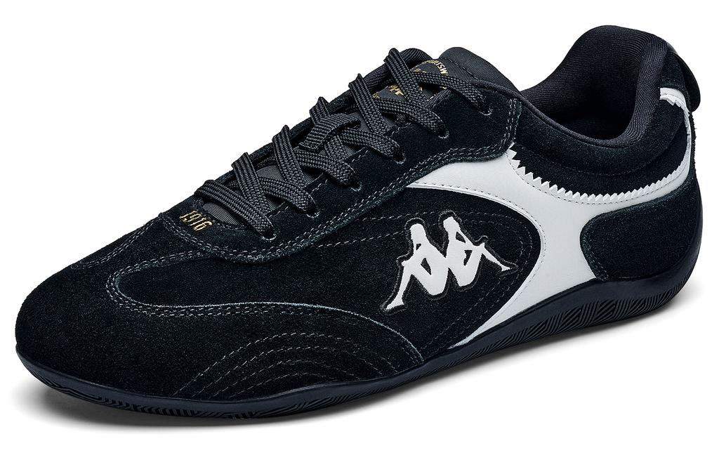 Men's Sneakers Kappa 1916 Back to Back Low top Racing Shoes Unisex Black