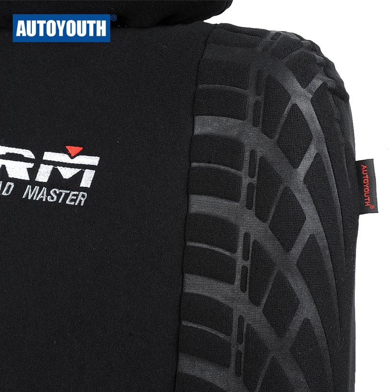 AUTOYOUTH 9 шт. 100% петлевые тканевые чехлы на автомобильные сиденья, полный комплект, универсальная защита для сидений для большинства автомобилей