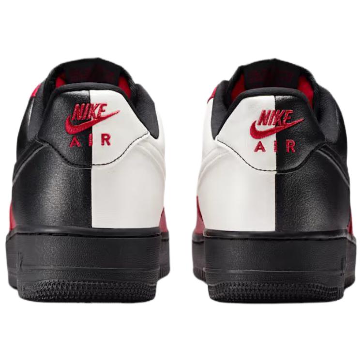 Nike Air Force 1 Low 07 LV8 Gym Red Summit White Black Мужские кроссовки IB6847-600
