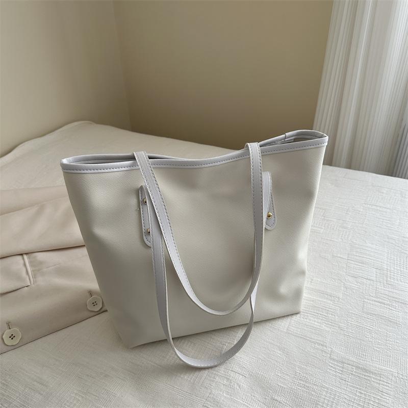 Ретро Высокая ценность Большая вместимость Подмышечная сумка-тоут Женская сумка Новая Модная Нишевая На одно плечо Сумка для поездок на работу