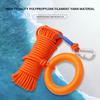 Water Floating Lifesaving Rope Strong Reflective Buoyant Throw Rope Professional with Bracelet/Hand Ring Safety Gear Accessories