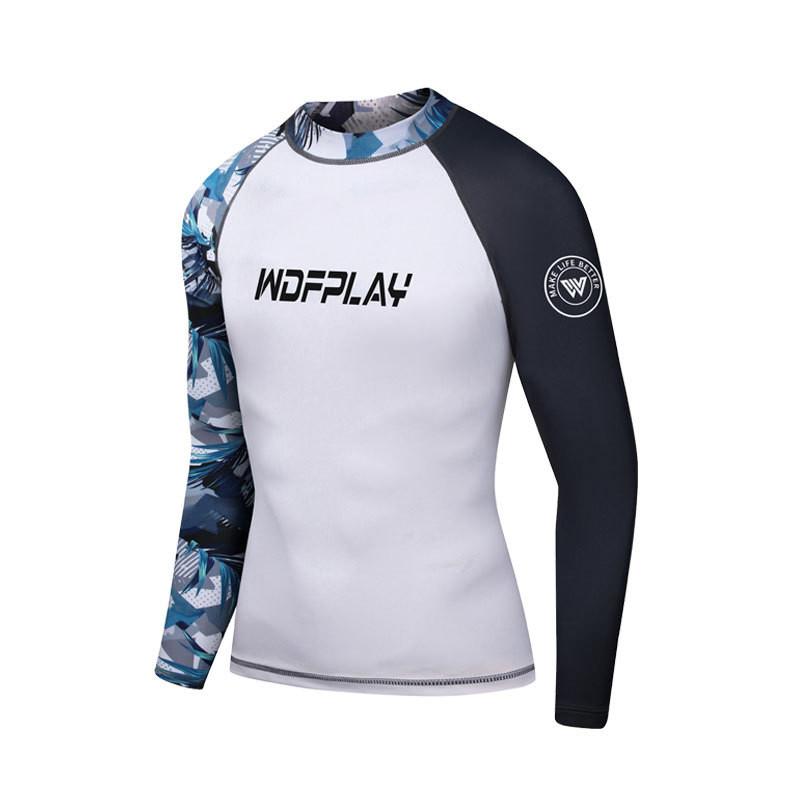 Men'S Diving Suit, Swimsuit, Long Sleeved Quick Drying Swimsuit