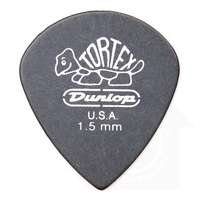 Медиаторы Jim Dunlop Tortex Jazz Pitch Black (Упаковка 24 шт.) - Медиаторы Tortex Jazz Pitch Black 1,50 мм с медиаторами Musent Custom Players | 482B150-BLK-24P