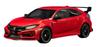 POP RACE FK8 Civic Type R Red Completed Product 1/18 PR18-FK8M-RED