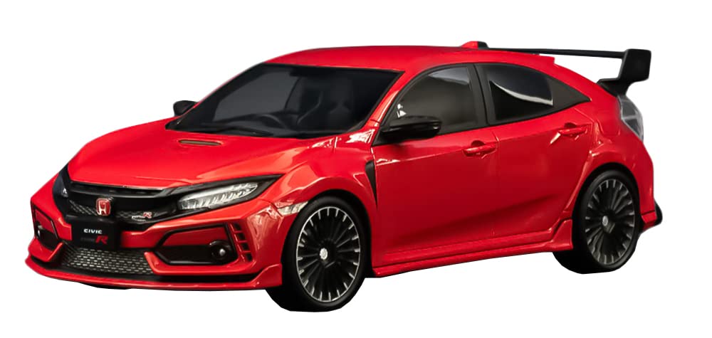 POP RACE FK8 Civic Type R Красный Завершенный продукт 1/18 PR18-FK8M-RED