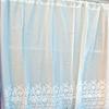90cm Cafe Curtains for Small Provides Light Hides Rose Simple Natural Semi-Long Windows, Privacy, Shelves, Quartz, Cotton,