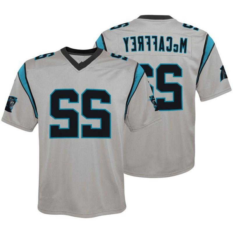 Carolina Panthers Inverted Jersey NFL Football Fan Apparel Mens Cotton Blend Sports T-Shirt