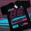 Футболка Initial D Ицуки Фудзивара Аниме Манга Фильм Спортивная Футболка Тройник Все Размеры Унисекс Футболка