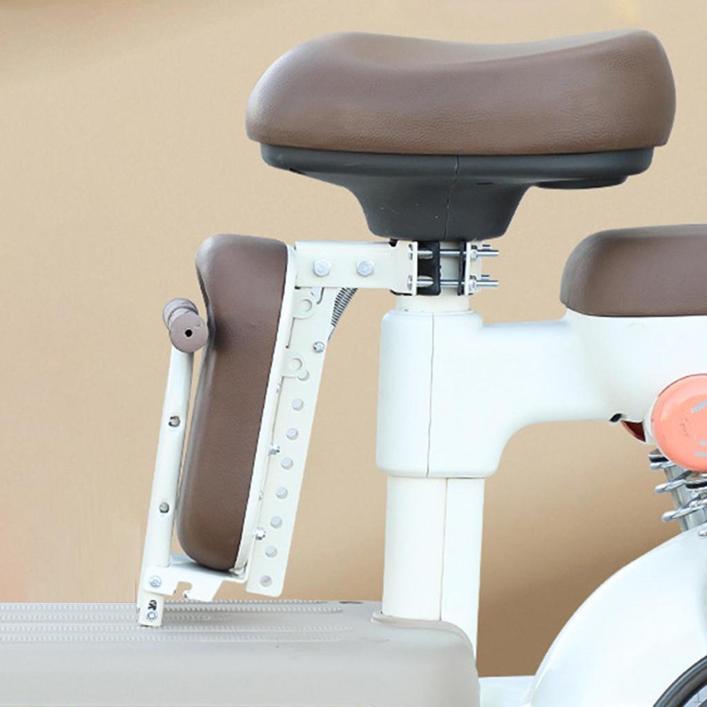 Детское велосипедное переднее сиденье Легкая установка Детский велосипед для горных велосипедов Черный