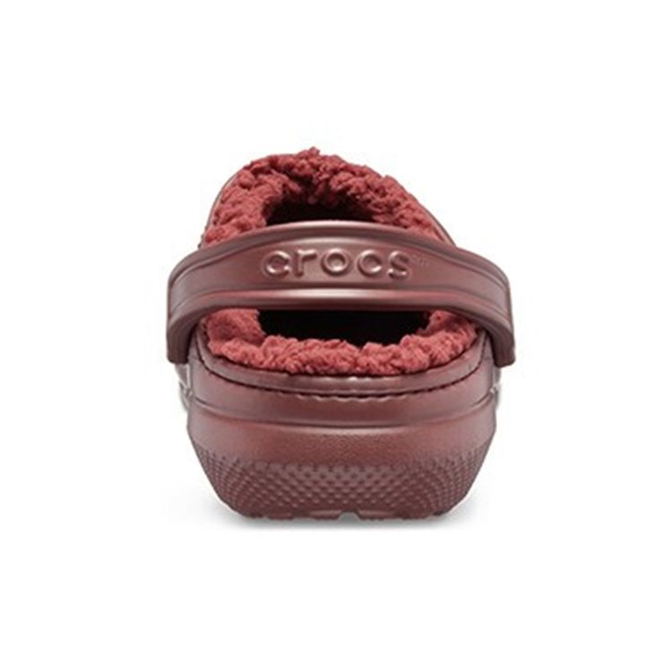 Crocs Классические клоги Eva Классические теплые хлопковые перфорированные клоги Клоги унисекс Бордовый 203591-60U