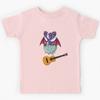 Dinosaur Playing Guitar ,Funny Good Dinosaur Guitar Lovers Cute Little Dinosaurs Design Kids T-Shirt