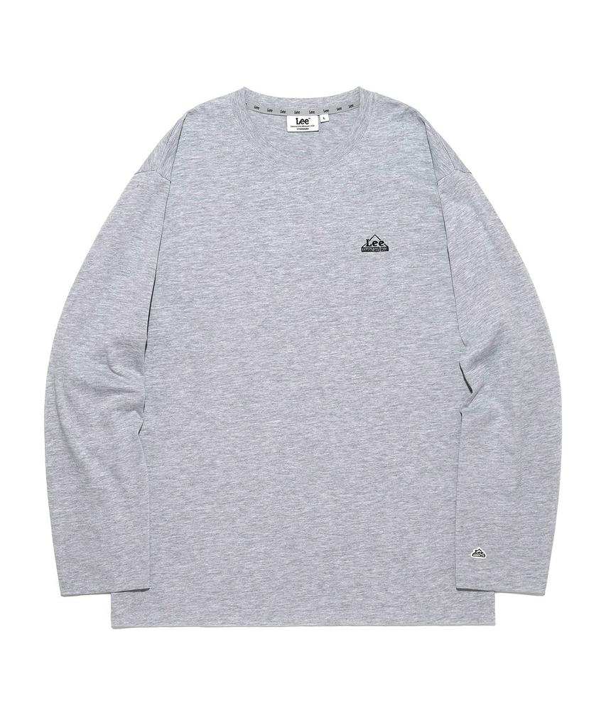 LEE Basic Long Sleeve T-Shirt Gray
