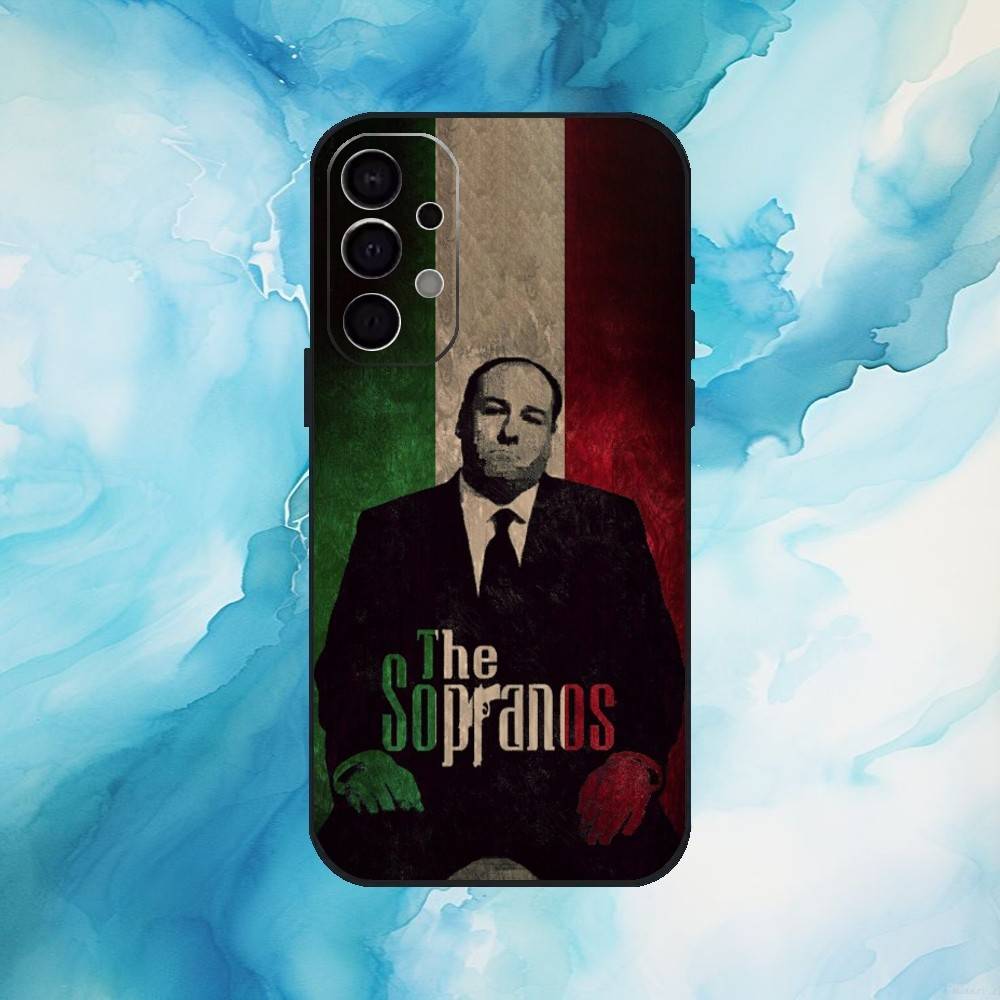 The S-Sopranos TV Phone Case For Samsung Galaxy A73,A72,A71,A70,A53,A52,A51,Soft Silicone Black Cover