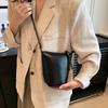 This Year's Popular Small Bags, Women's Striped Women's Bags, Fashionable and Versatile Shoulder Bags, Simple Messenger Mobile Phone Bucket Bags.