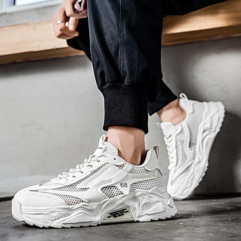 Модные летние кроссовки CYYTL мужская обувь повседневная дышащая для улицы, для пеших прогулок, для тенниса, модная спортивная обувь для бега, лоферы, дизайнерская, роскошная, на платформе