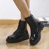 Fashion 2025 New Ankle Boots for Women Fashion Women's Boots Lace Up Shoes for Women Motorcycle Boots Botines Ladies Botas De Mujer