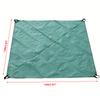 Garden Leaf Tarp Waterproofing Thick Large Size Multifunctional Foldable Yard Leaves Hauling Tarp Green 1.8x1.8m