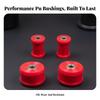 4 Pieces Front Control Arm Bushing Long-Lasting Shaft Sleeve Wear Resistant