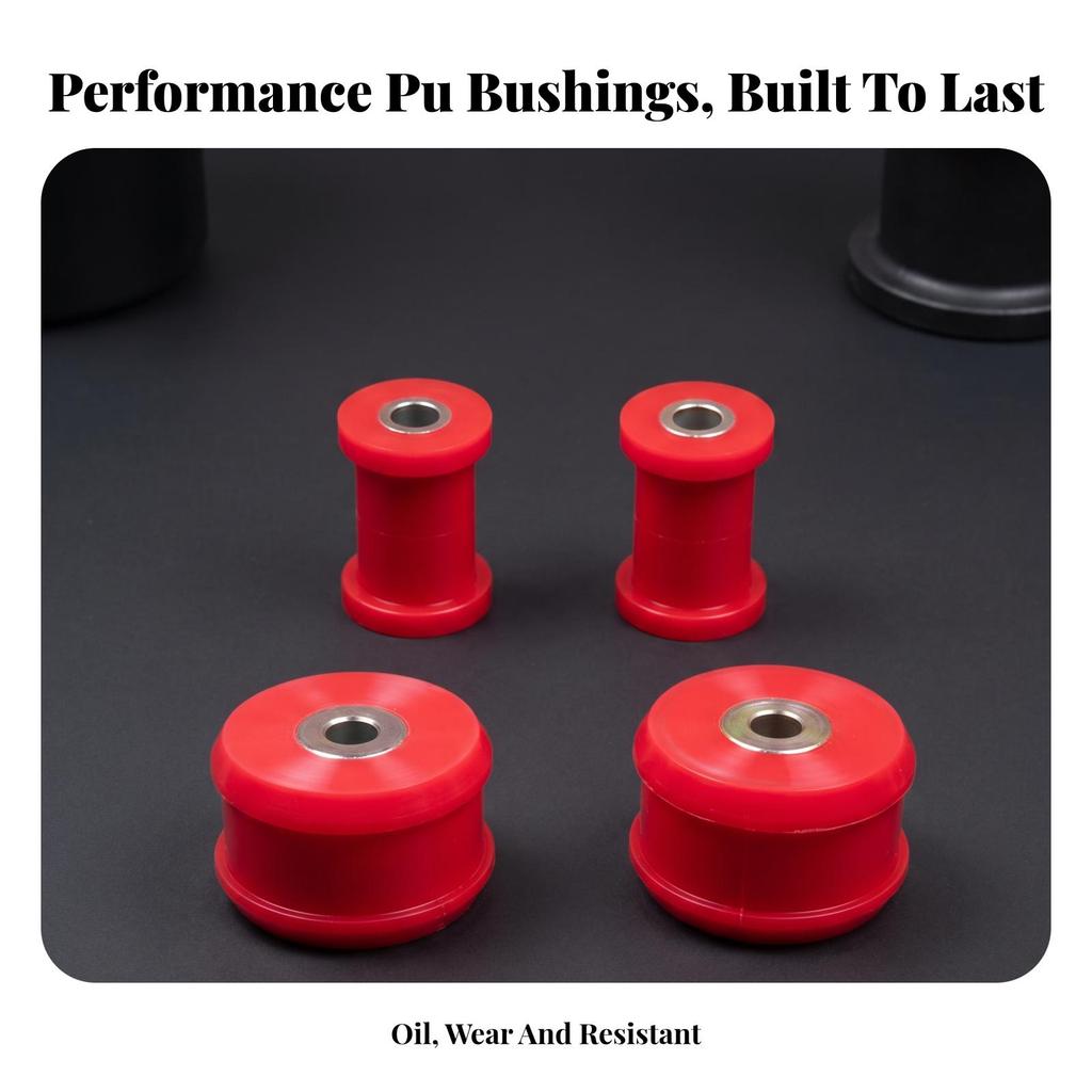 4 Pieces Front Control Arm Bushing Long-Lasting Shaft Sleeve Wear Resistant