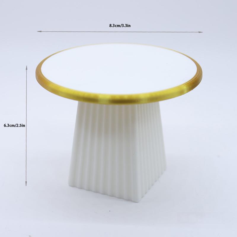 1/12 Кукольный домик Симуляция Обеденный стол Стулья Модель Кукольный домик Миниатюрная Мебель для гостиной Игрушка Аксессуары для кукольного домика Игрушка для ролевых игр