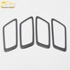 18 Izeh Interior Door Handle Decorative Frame and Armrest Sticker Set