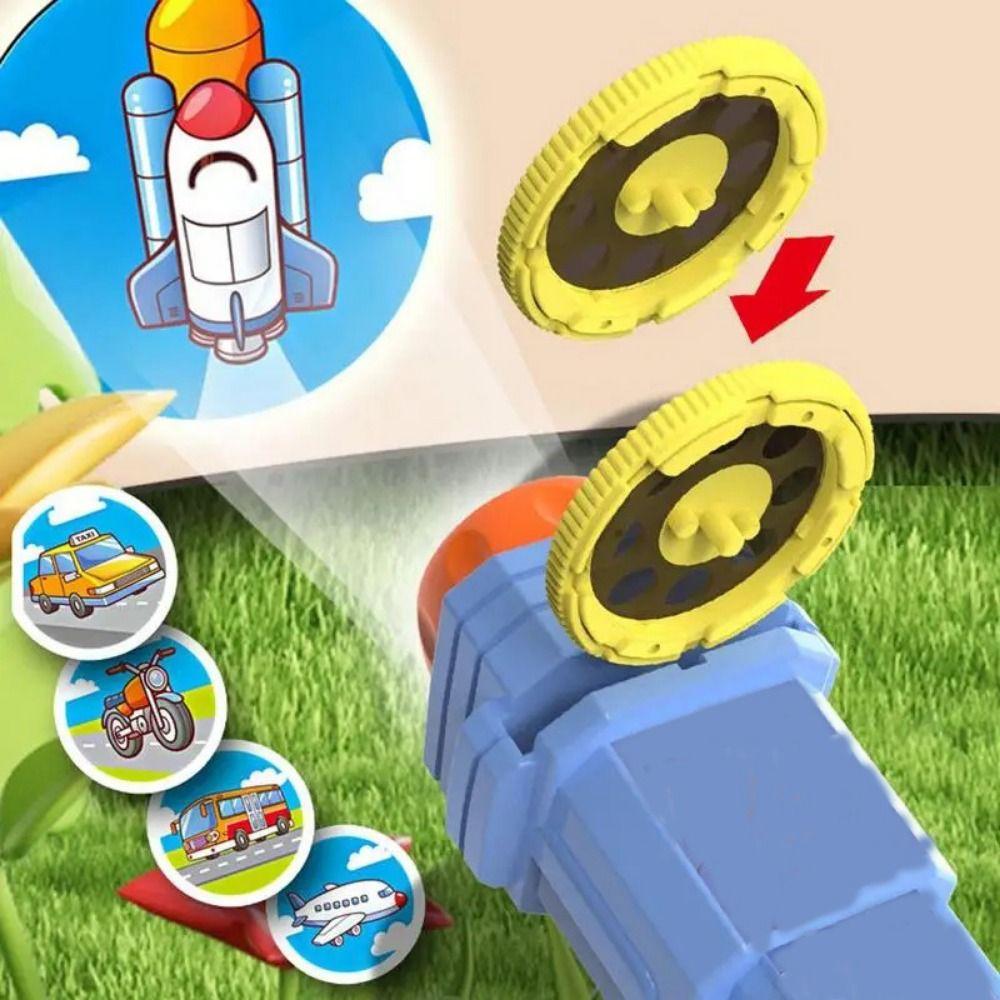 Cognition Baby Projector Torch 24 Patterns Children Luminous Toys  Before Bedtime