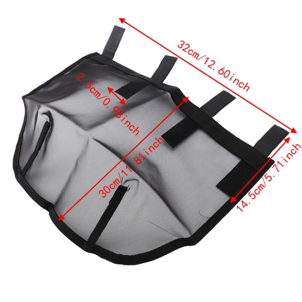 Adjustable Size Horse Mesh Nose Cover Mesh Fly Mask Cover Livestock Protection