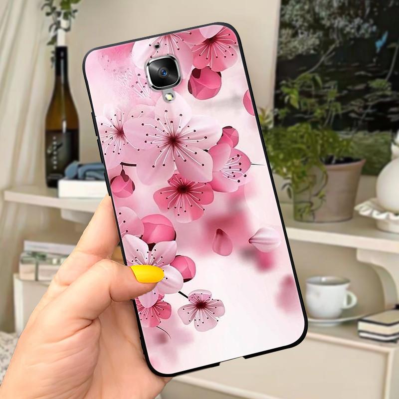 Case For OnePlus 3 3T Cover Black Soft TPU Silicone Back Cover For One plus 3T 3 T Phone Cases for OnePlus3T 1+ 3 1+3T Coques