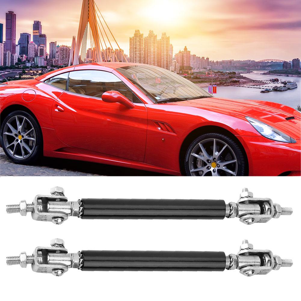 2 шт. 75 мм автомобильный бампер протектор губа стержень сплиттер стойка поперечная рулевая тяга опора передняя задняя универсальная