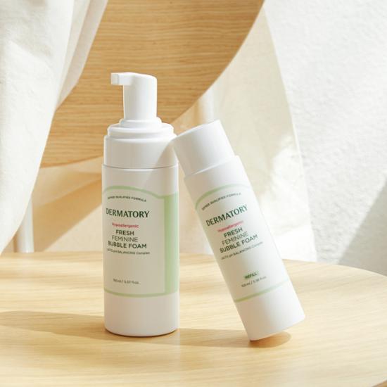 Dermatory Hypoallergenic Fresh Feminine Bubble Foam 150 мл+100 мл план розыгрыша