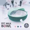 Pet Milk Bowl Simulation Pacifiers Large Capacity BPA Free Kitten Puppy Nursing Station Milk