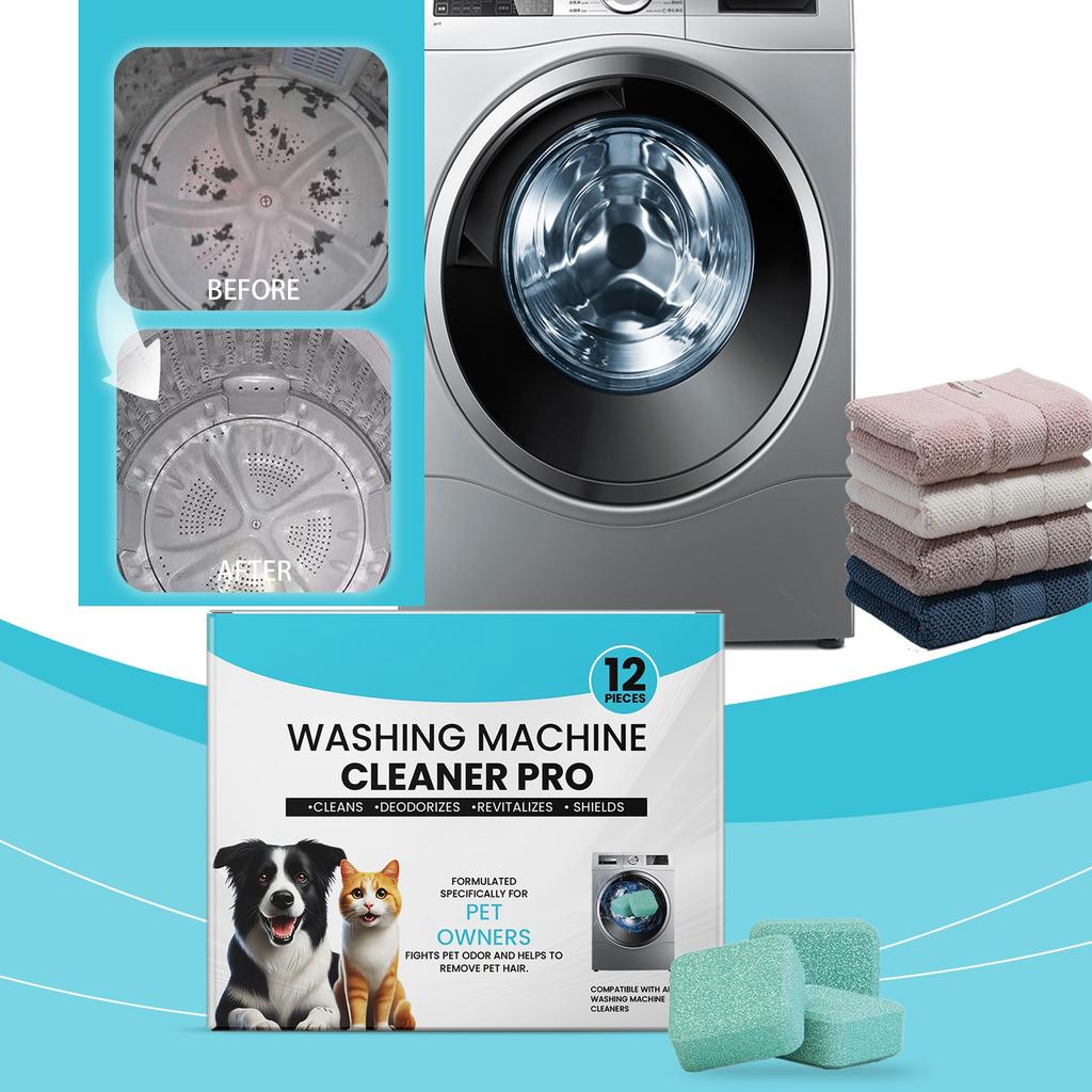 Washing Machine Cleaning Tablets To Clean The Washing Machine Tank Household Drum Pulsator Cleaning Stains And Descaling.
