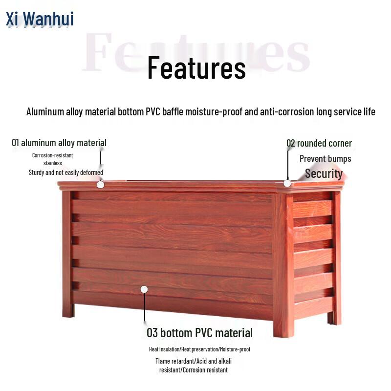Xiwaihui Aluminum Alloy Planter Box
