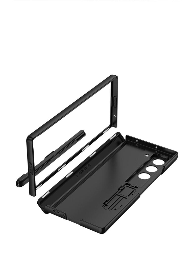 Чехол Samsung Fold6 со слотом для стилуса: Складной, Магнитная застежка, Защита шарнира.