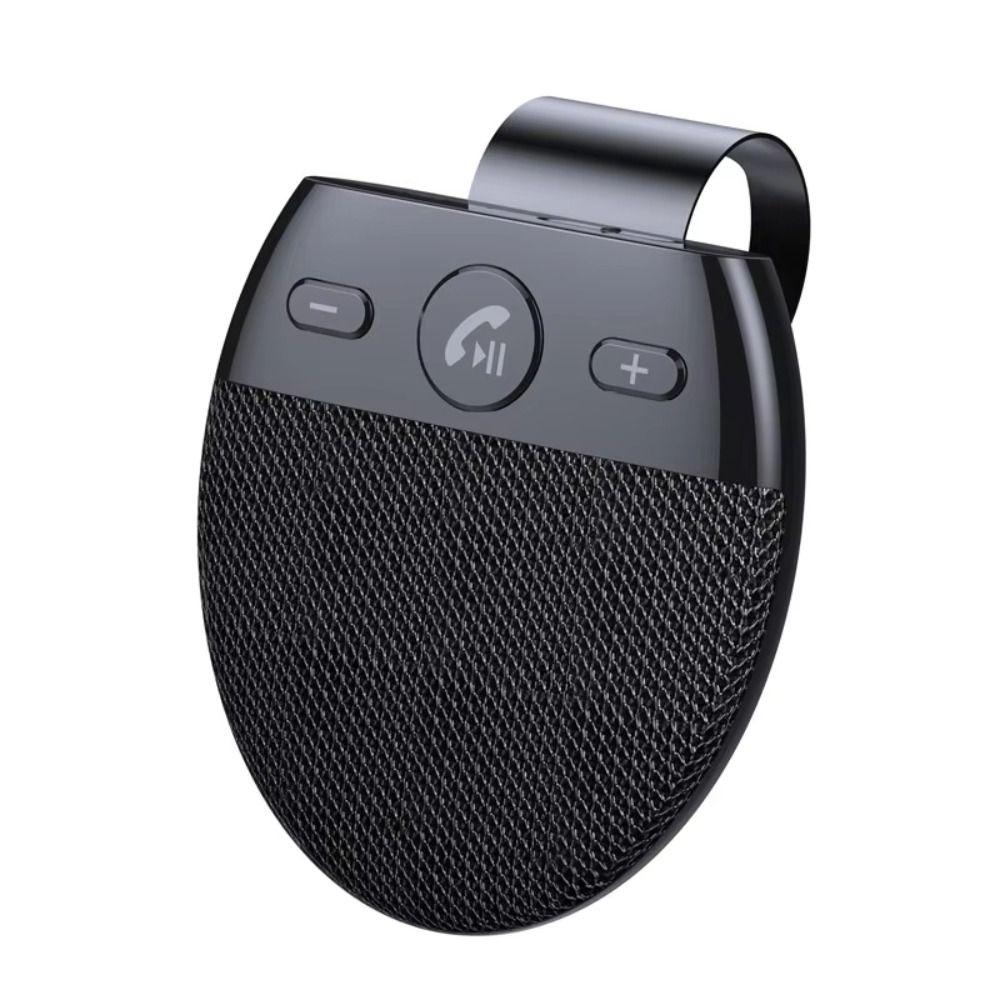 Bluetooth 5.0 Handsfree Car Kit High Definition Voice Sun Visor Music Player Music Playback