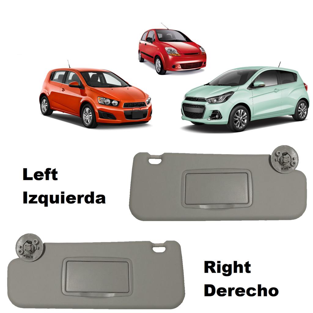 2 шт. Солнцезащитный козырек для CHEVROLET Spark 2012-2022 Sonic 2012-2020 Правый+Левый