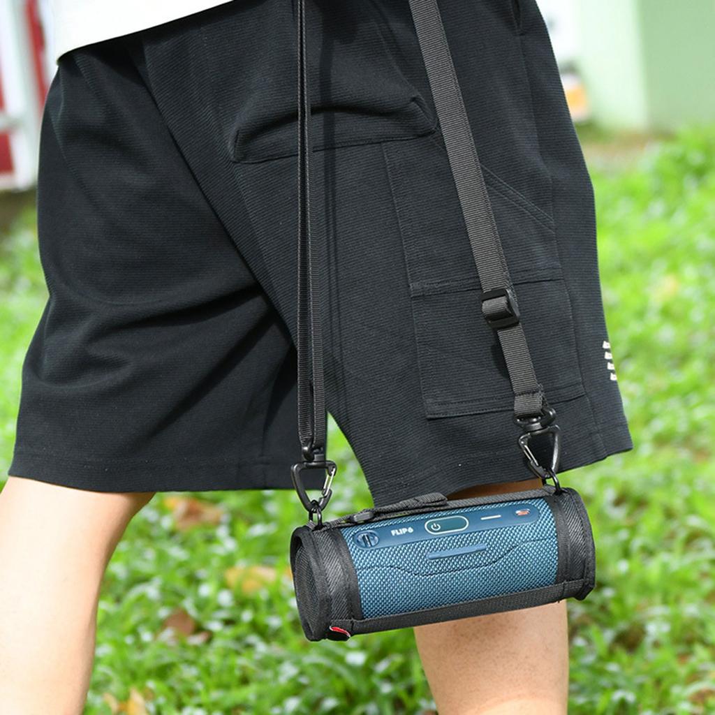 Нейлоновый чехол для колонки для JBL Flip 6 Беспроводной чехол для колонки Дорожный портативный Альпинистский Ударопрочный чехол для колонки
