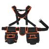 Electrician Tool Bag Adjustable Shoulder Waist 1680D Water Proof Multi Pockets Tool Organizer for
