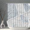 Геометрическая Мраморная Шторка для Душа Ванной Комнаты Неправильная Цветная Современная Семейная Занавеска для Ванной Декор Ванной Занавеска-Фон Много Размеров