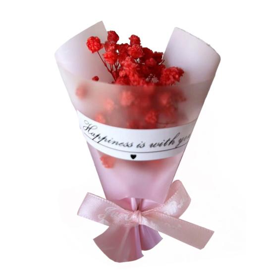 Мини букет из сухоцветов Натуральный цветок гипсофилы Оптом Дыхание ребенка Цветочный букет для DIY поделок Реквизит для фото Подарок Приглашения Декор