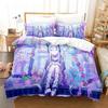 Yoisaki Kanade Bedding Set Cartoon Anime Three-piece Set Adult Boys Bedroom Duvet Cover Sets Kawaii Girl Colcha De Verano Cama