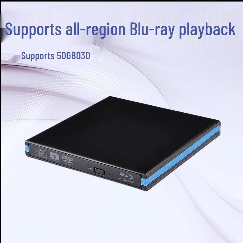High-Speed USB 3.0 External Blu-ray BD-ROM Disc Drive