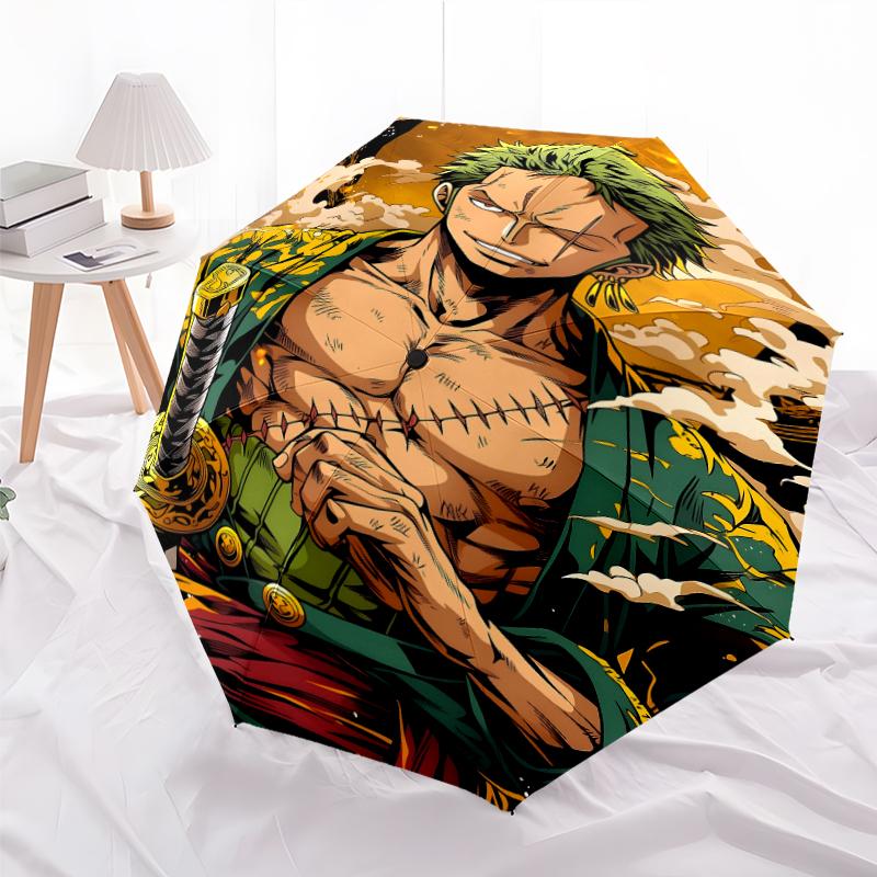 1pc Z-Zoro Umbrella, Sun Protection, And UV Shielding. It Has Eight Sturdy Ribs for Outdoor Use And Perfect As a Holiday Gift
